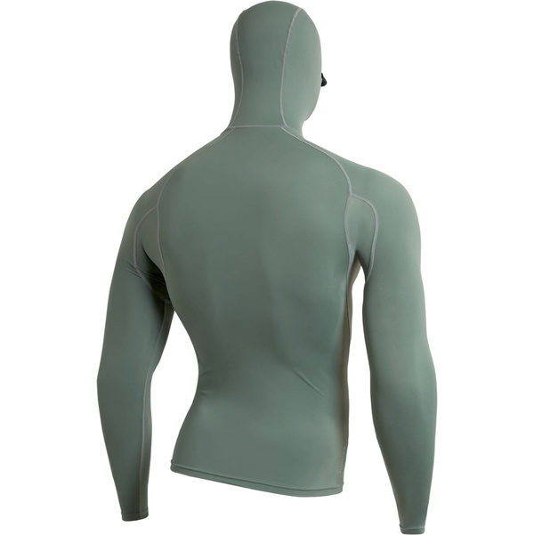 2026  Florence Marine X  Langarm-Lycra-Kapuzenweste FMSS00030 - Dark Sage